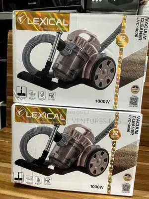 Lexical Cyclonic Bagless Vacuum Cleaner. 1000watts. LVC-4006