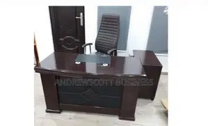 1.6mtrs Office Table With Extension And Executive Chair