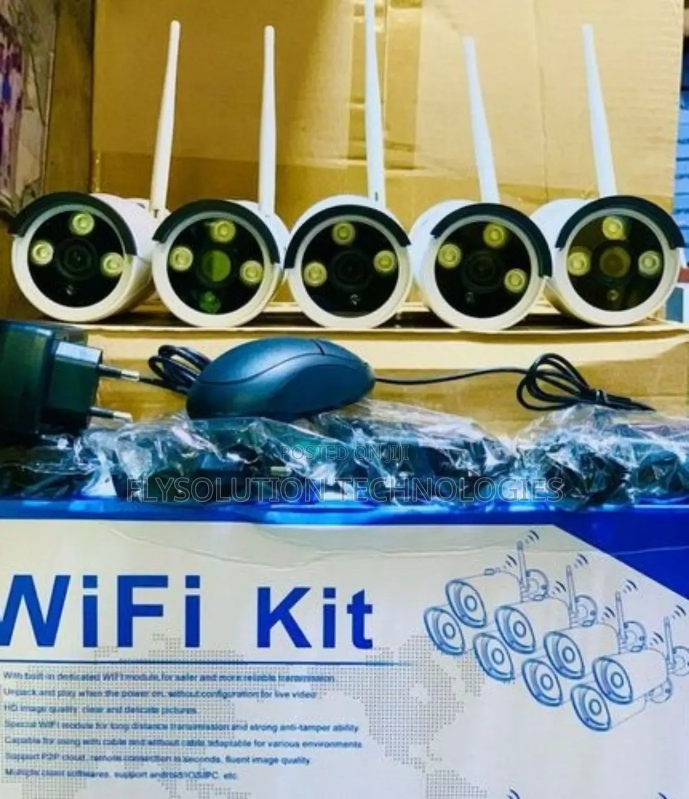 8 Channel Wireless NVR Wifi Kit