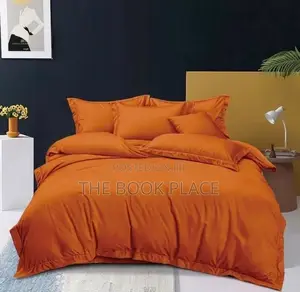 Orange Bedding Set and Pillows Case