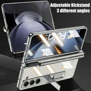 Samsung Z Fold 5 Clear Case With Hinge Protection and S Pen