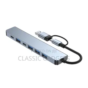 7 in 1 Type C and Usb Hub Adapter