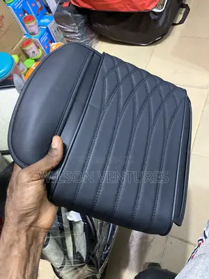 Universal Car Arm Rest Cover With Side Pocket