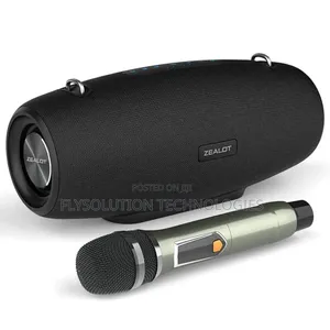 Zealot S67m-Plus Portable 75w Bluetooth Speaker + Microphone