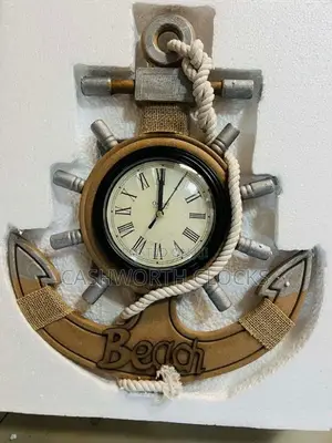 A 40 X 32cm Anchor Luxury Wall Clock