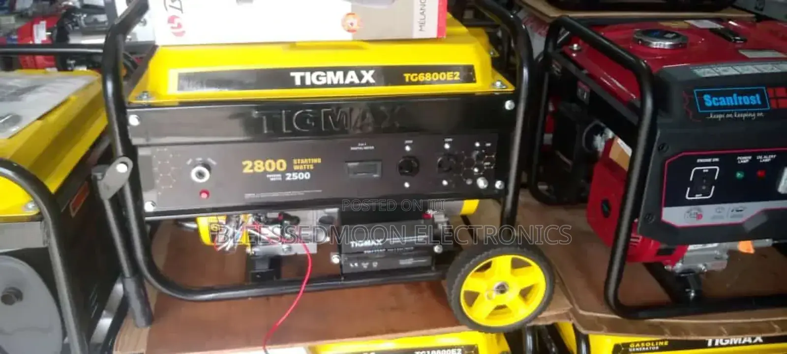 Tigmax Cooper Coil Wire Generator 4.5kva