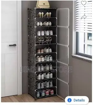 10 Steps Shoes Wardrobe Rack