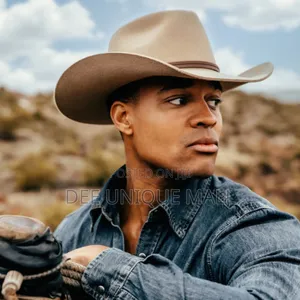 Western Cowboy Hat for Women Men Outblack Fedora