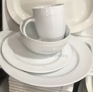 16pcs Dinner Plates - White