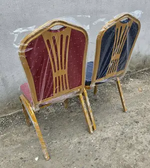 Iron at Back Banquet Chairs