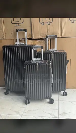 Set of 3 Aluminum Luggage Box