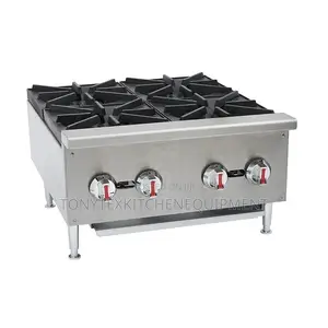 Commercial Kitchen Equipment 4burner Gas Cooker Stove