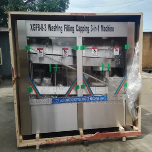Complete Bottle Water Setup Table Water Production Machines
