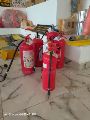 Safety Fire ABC Type Fire Extinguisher 3kg; Red