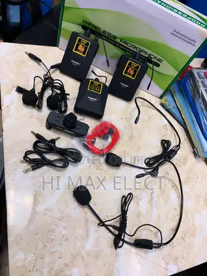 SHURE Wireless Lavalier Professional Camera Microphone