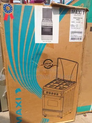 Maxi Standing Gas Cooker 50 by 50 Four Burners