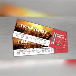 Music Concert Ticket Printing