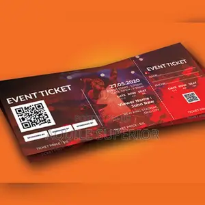 Same Day Movie Ticket Printing for Events and Shows in Lagos | 50pcs