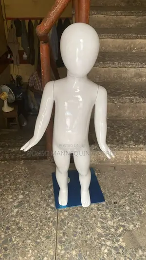 0 to 2 Years Glossy White Unisex Kids Mannequins