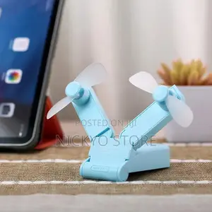 Mini Dual Head Handheld Fan