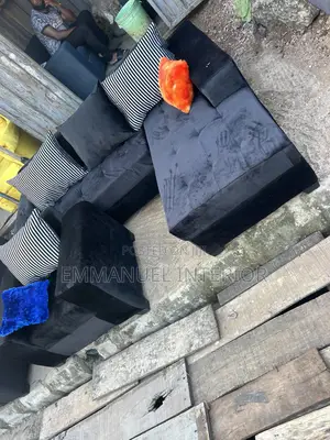 A Standard L Shape Sofa
