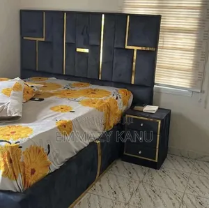 4 and Half By6 Padded Bedframe