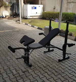 Black Weight Bench
