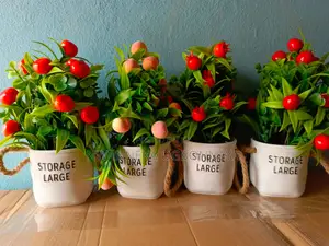 Artificial Flower Bonsai Plastic Bouquet Tulip Potted