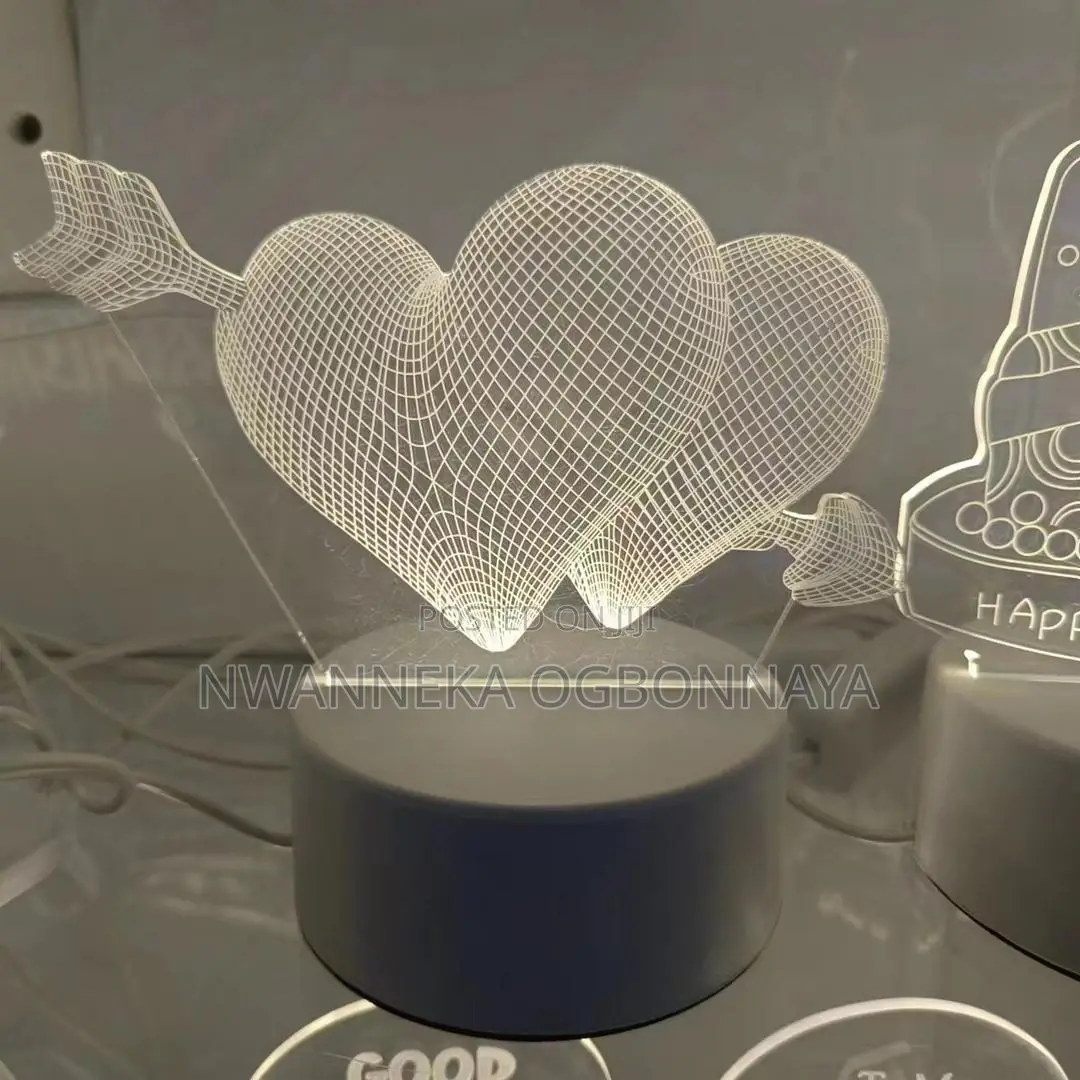 Two-Dimensional Night Light Creative Light