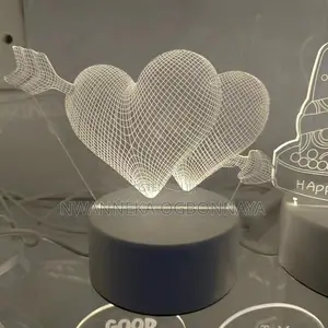 Two-Dimensional Night Light Creative Light