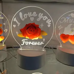 Two-Dimensional Night Light Creative Light
