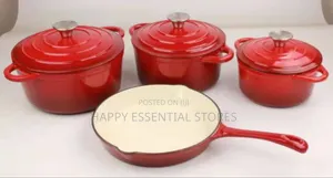 Heavy Cast Iron Pot Comes With Colour Box