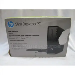 New Desktop Computer HP Slimline 290 4GB Intel Celeron SSD 500GB