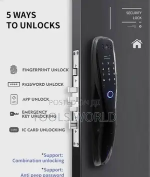 Fingerprint Security Smart Door Lock Password Electronic