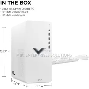 New Desktop Computer HP Victus 15L 16GB Intel Core I7 SSD 512GB