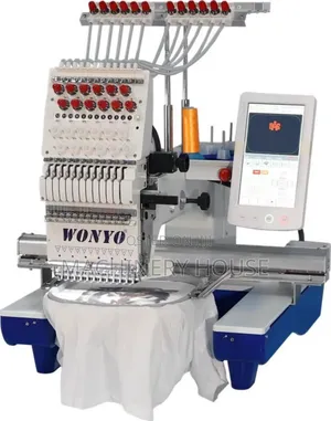 1 Head 12 Needles Embroidery Machine