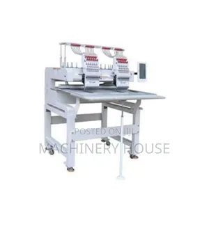 2 Heads 9 Needles Embroidery Machine