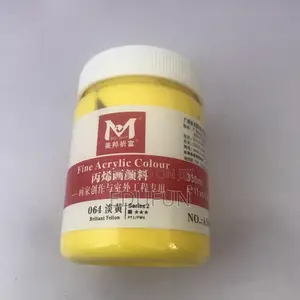 Brilliant Yellow Acrylic Paint 330ml