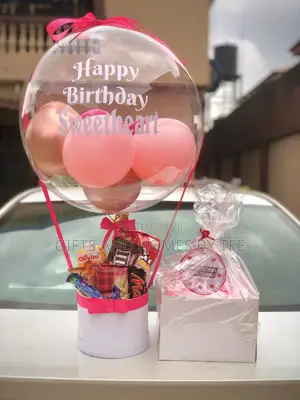 Birthday Balloon Gifts and Cake
