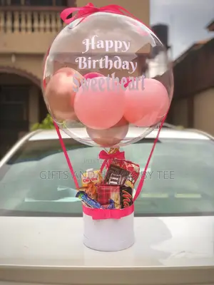 Birthday Balloon Gifts and Cake