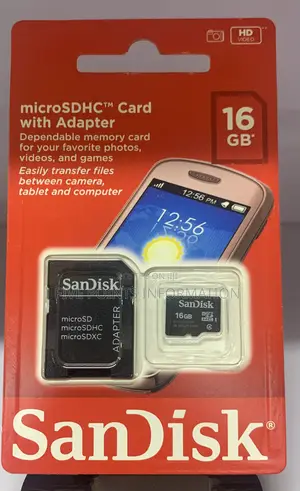 Sandisk 16gb Memory Card