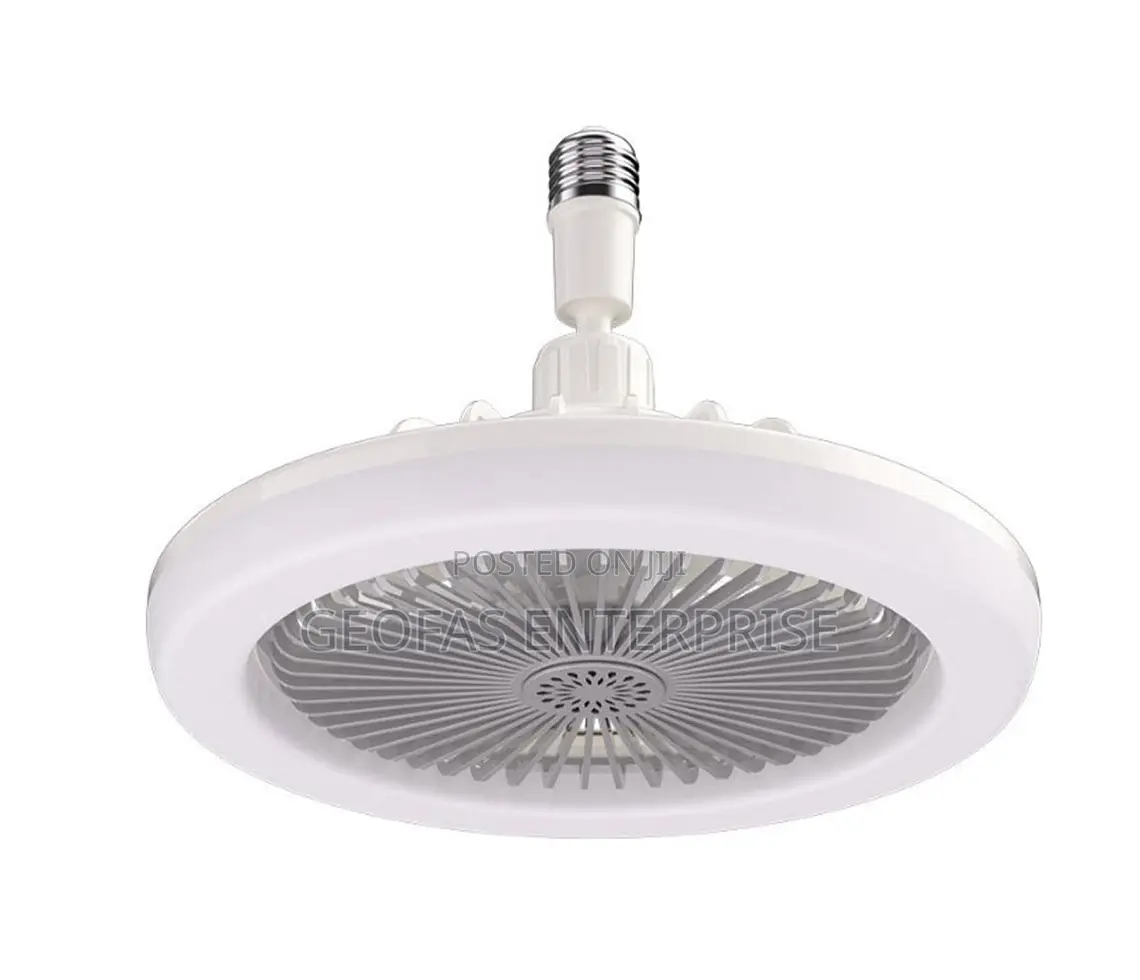 2 IN 1 Ceiling Fan With LED Light and Light Bulb