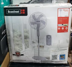 Scanfrost Stand Fan 16" Plastic Blade