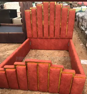 Crown Bed With Golden Touch