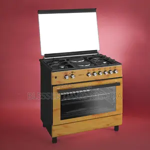 Maxi 60*90 (4+2) Burner Gas Cooker Wood TR