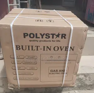 2 In 1 Polystar Inbuilt/Cabinet Electric And Gas Oven