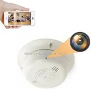 Smoke Detector, Wi-Fi Home Security Camera
