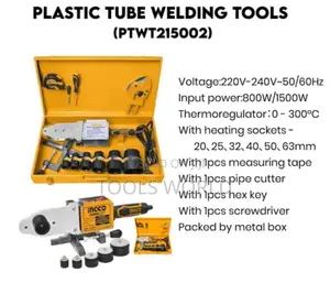 Ingco PTWT215002 Plastic Tube Welding Tools With PPR Machine
