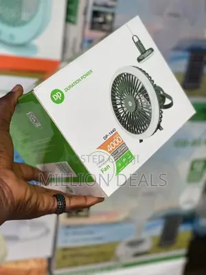 Trendy Cool Unique Desktop Rechargeable Fan