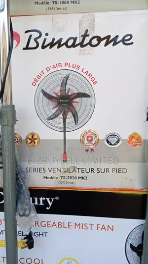 20" Inches Binatone Standing Fan.